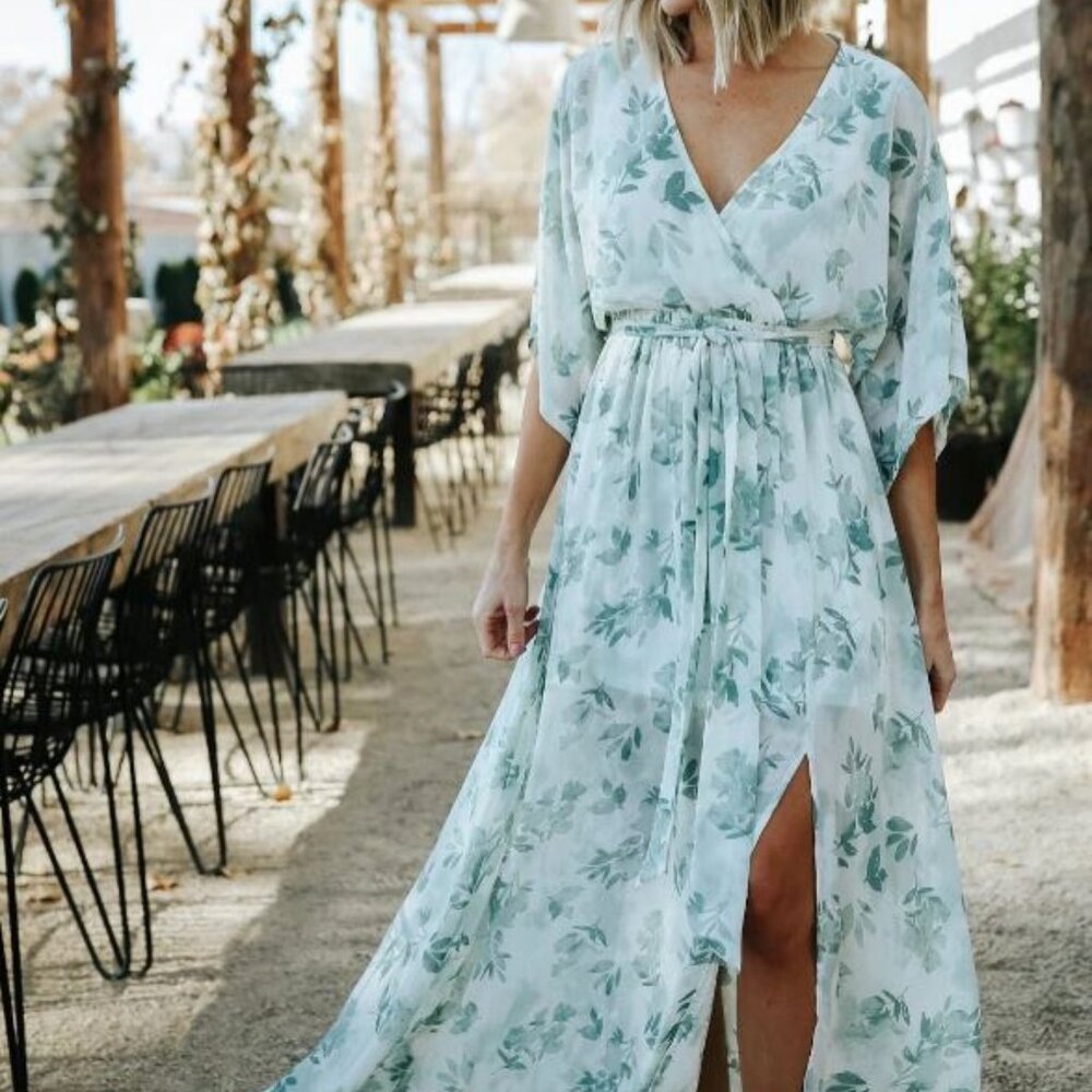 Kia Kimono Maxi Dress- Maternity/Bump Friendly
